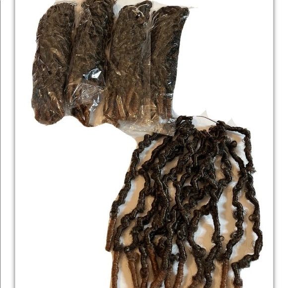 Niseyo Butter Fly Dreadlocks Handmade 12”Color T27 NEW 4 Packs - Picture 2 of 6